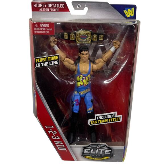 Mattel WWE Elite 123 Kid Action Figure X-Pac Sean Waltman Wrestling NWO Syxx DX - Picture 1 of 7